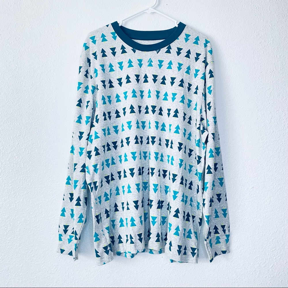 🍓 Primary Christmas Trees Unisex Comfy 100% Organic Cotton Lounge Top XXL